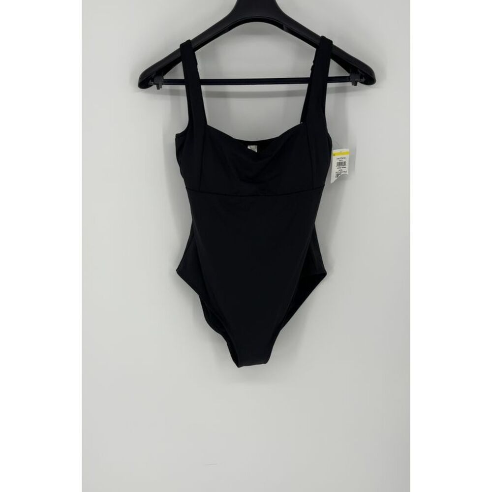 Sea Level Swim Black One-Piece Swim Suit